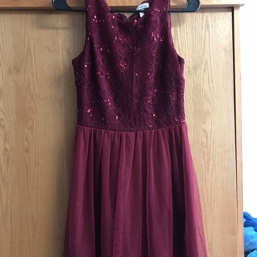 Speechless Burgundy Party/Formal dress